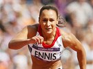 Britská sedmibojaka Jessica Ennisová vyhrála olympijský závod na 100 metr