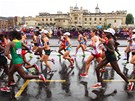 enský olympijský maraton vyhrála Etiopanka Tiki Gelanaová, eka Ivana