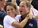 Vévoda a vévodkyn z Cambridge jsou u od zahájení souástí olympiády. Vtinou...
