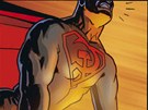 Z komiksu Superman - Rudá hvzda
