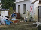 Povodn� 2002 ve Vesel� nad Lu�nic�.