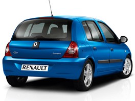 Renault Clio II v nejposlednjm proveden, kter v roce 2012 uzavelo vrobu