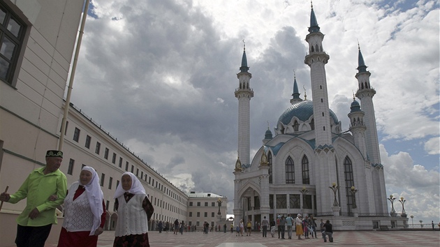 Mešita Kul Šaríf v Kazani je největší mešita v Rusku
