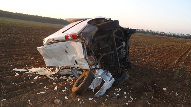 Na silnici R52 na Brnnsku narazil ve tvrtek ráno autobus do dodávky, ti