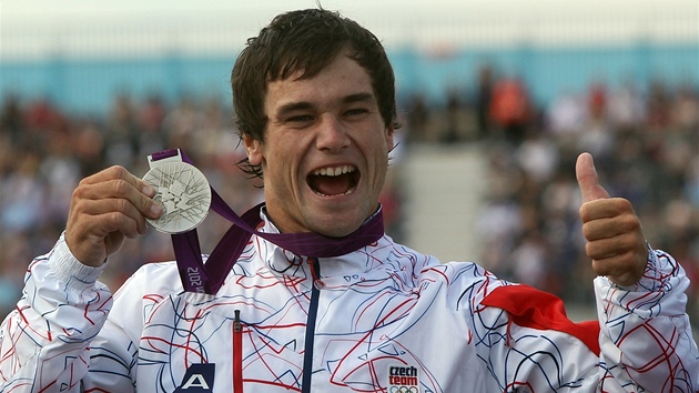 Vavinec Hradilek vybojoval v Londýn stíbrnou medaili. 