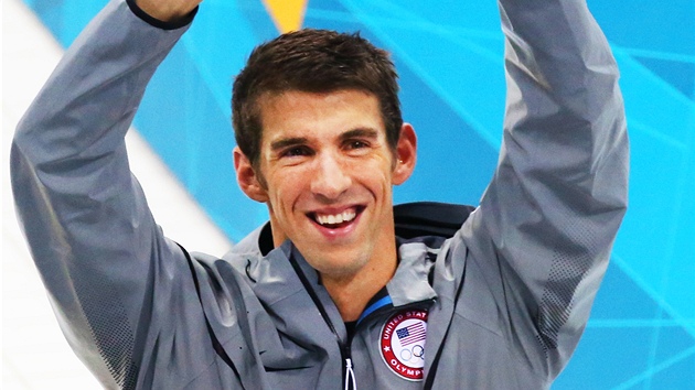 NEJLEPŠÍ Z NEJLEPŠÍCH. Američan Michael Phelps se během londýnské olympiády stal nejúspěšnějším olympionikem všech dob. Celkem získal 22 medailí, z toho jich bylo 18 zlatých.