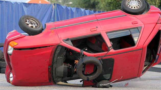 Na parkoviti ped eskobudjovickm vstavitm mohou zjemci a do nedle shldnout Monster Truck Show.