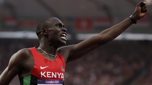 LEGENDA. David Rudisha vyhrál olympijskou osmistovku v novém svtovém rekordu. 