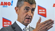 Andrej Babi� se na ustavujícím sn�mu stal p�edsedou politického hnutí ANO 2011.