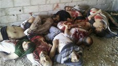 Obti vládního ostelování obytných tvrtí Damaku (1. srpna 2012)