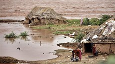 Záplavy v Uttarákhánu.