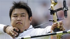 ZŮSTAL KLIDNÝ. Korejec O Čin-Hjok udržel nervy a zvítězil ve finále