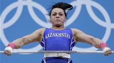 ZLATÁ. Kaza�ská vzp�ra�ka Sv�tlana Podob�dovová získala na olympiád� v Londýn�