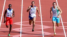 BH. Desetiboja Roman ebrle (uprosted) zabhl 100 m za 11,54 s. (8. srpna