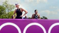 eská dálková plavkyn Jana Pechanová po absolvování olympijského závodu na 10