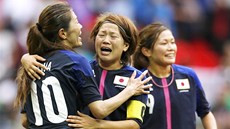 Japonské fotbalistky postoupily do finále olympijského turnaje. 