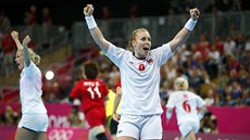 Norské házenkářky slaví postup do finále olympijského turnaje. V semifinále