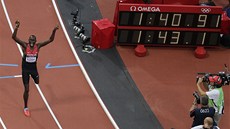 SVTOVÝ REKORD. Keský plka David Rudisha zlomil v londýnském finále svj