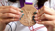 Olympijské nehty bronzové medailistky