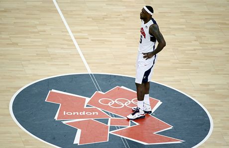 LeBron James ve finále olympijského turnaje v Londýn