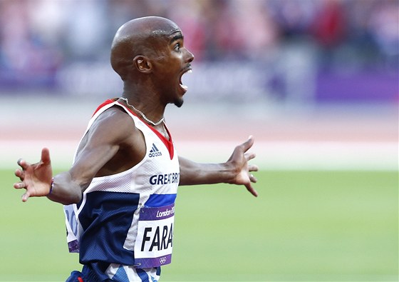 PLMARATONSKÁ PREMÉRA. Mo Farah se postaví na start Londýnského maratonu, plánuje vak zabhnout jen polovinu trat.