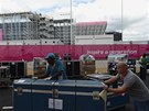 BALÍME. Olympijské hry skonily, místo sportovc a divák picházejí ety