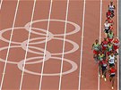 Finálový olympijský závod na 5000 metrů