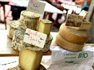 Stejn jako v pípad vína mají Francouzi i stovky druh sýr: mkké, tvrdé,