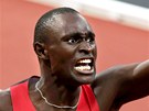 Kean David Lekuta Rudisha získal olympijské vítzství v bhu na 800 metr s...