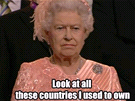 Královna pi sledování olympijských her se neubránila výrazu, který se dokal...