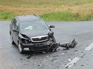 Dopravn nehoda u Horn Lukavice zkomplikovala dopravu mezi Plzn a Klatovy....