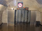 Zaplaven metro - stanice Andl