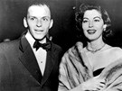 Zpvák Frank Sinatra a hereka Ava Gardnerová v roce 1952