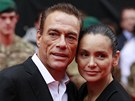 Jean-Claude Van Damme a jeho manelka Gladys Portuguesová