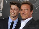 Arnold Schwarzenegger a jeho syn Patrick