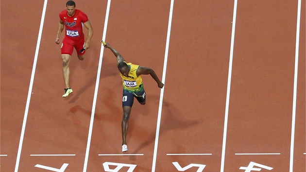 Usain Bolt probh clem a Jamajka m dal zlato. Tentokrt ve tafet na 4x100 metr.