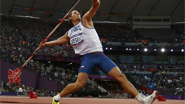 Vítězslav Veselý na olympiádě v Londýně medaili nezískal a skončil až na čtvrtém místě