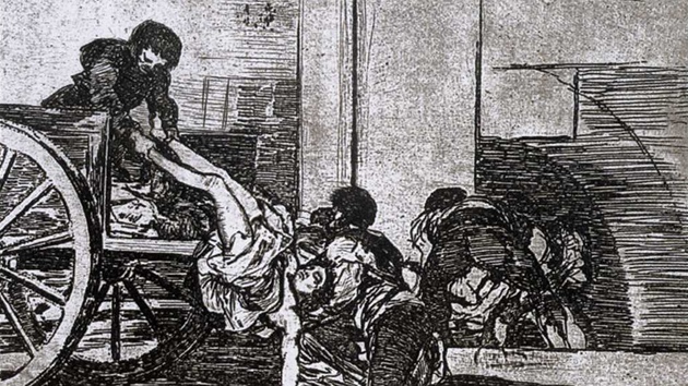 Francisco Goya: z cyklu Hrzy vlky
