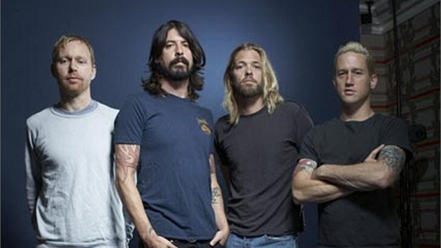 Americká rocková skupina Foo Fighters