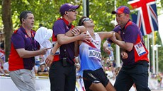 Japonec Kojiro Morioka zkolaboval bhem chodeckého maratonu na 50 kilometr.