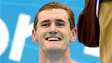 REKORD. Jihoafrian Cameron Van der Burgh vytvoil pi finálovém olympijském