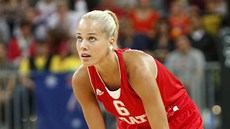 KRÁLOVNA OLYMPIÁDY. tenám iDNES.cz se na olympiád v Londýn nejvíce líbila pláová volejbalistka Markéta Sluková.