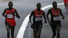 MARNÁ SNAHA. Keňané sice režírovali olympijský maraton, jenže ze zlaté medaile