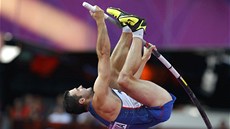 ZVLÁDNE TO? eský tyka Jan Kudlika ve finále olympijských her.