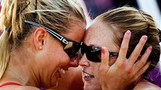 Jak plážové volejbalistky Markéta Sluková a Kristýna Kolocová na olympiádě 