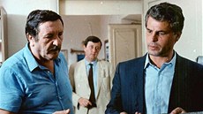 Michele Placido coby komisa Corrado Cattani v seriálu Chobotnice (1984)