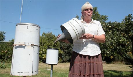 Na zahrad Zdeky Polanecké v Dobichovicích byl namen eský teplotní rekord...