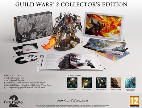 Guild Wars 2 - obsah sbratelsk verze