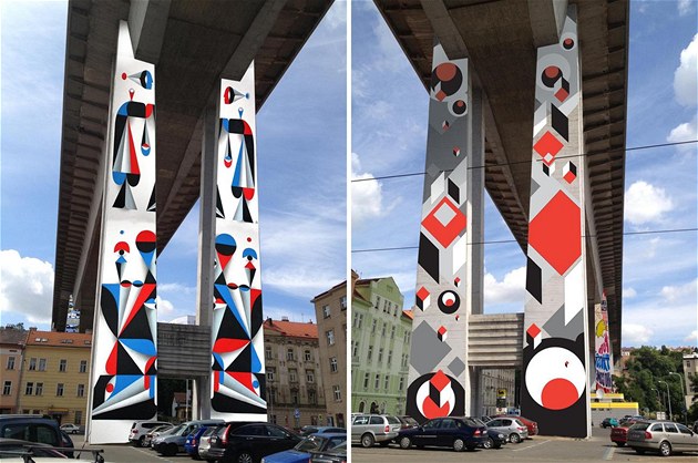 Nuselský most ve znamení street artu (vizualizace)