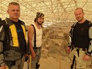 Egon Kulhánek, Pavel Lika a Filip Blaek u vykopávek v Catalhöyüku